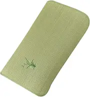 ERINGOGO Summer Straw Mat Pillow Cover Unique Sofa Cushion Case Lightweight and Portable Design for Home Office for Housewarming and Seasonal Style