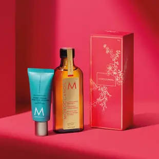 MOROCCANOIL 限定版金囍禮盒(摩洛哥優油100ML+優油經典護手霜40ML)