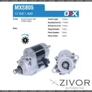 MXS805-OEX Starter Motor 12V 9Th CW Mitsuba Style For HONDA Prelude, BB6 (for: Honda)