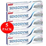 5 x Sensodyne Daily Care & Whitening Toothpaste 100g