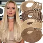 CLEARANCE Thick 200S Nano Bead Micro Loop Ring Real Human Hair Extensions Ombre