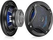 KONTONTY 1 Pair Full Range Car Audio Speakers Handling Easy Installation Wide Compatibility Durable Sound Clarity for Vehicle Stereo System Upgrade