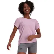 Canterbury Womens Vapodri Formation Boxy Short Sleeve Tee (Seafog)