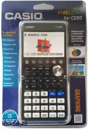 CASIO Graphing Calculator FX-CG50 10 Digit Computer Black & White in English New