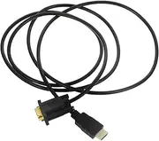 to VGA Adapter Cable Dual Functionality Connect Laptop to Monitor Video Easy to Use