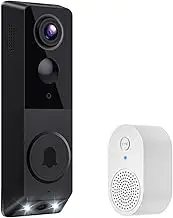 Control with Dual HD Video Doorbell Cameras AI-Powered Alerts for Relevant Notifications Rechargeable Wireless