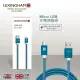 【Lexingham】Micro USB 豪華編織 傳輸充電線 (1M)