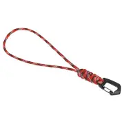 Badge Lanyard 8.6 Inch, Necklace Keychain Cord Metal Clasp Hook, Camo Red