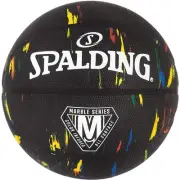 Spalding Marble Series Size 6 Outdoor Basketball Black Multi Color 28.5 Inch