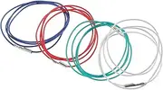 DOITOOL 4Pcs Stereo Lead Wires Flexible Phonograph Accessory for Record Player Durable Insulated Cable High Wear Resistance for Easy Installation Compatible with Devices