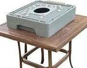 Chinese Mahjong Game Set,Chinese Mahjong Travel Table - Chinese Mahjong Tiles Mahjong Table Game for Outdoor, Travel, Picnic, Camping