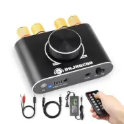 X15H Audio Amplifier 2.0 Channel 20W+20W Bluetooth Amp with Remote Control Fu...