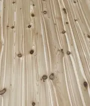 Cedar Western Red Knotty Plank wood veneer 48" x 96" on paper backer 1/40" thick