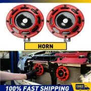 2X Super Horn 12V 115DB Super Loud Horn Snail Motorcycle Car Truck Boat Train AU (for: Daihatsu)