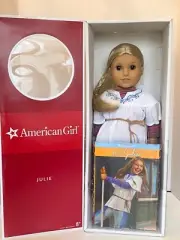 American Girl Julie Albright 18" Doll and Book Retired NRFB New, Classic Edition