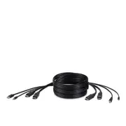 TAA DUAL DP/USB/AUD SKVM CBL, DP M/M; USB A/B, 10'