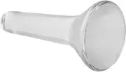 VINTORKY Glass Muller Multifunctional Glass Grinding Pestle for Artists Laboratory Applications Mineral Pigment Mixing Ergonomic Handle Easy to Clean Stylish Design