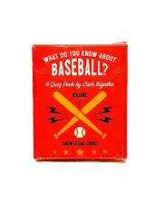 What Do You Know About Baseball Volume 2 Knowledge Cards Trivia Game New Sealed