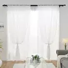 Sheer Curtain Lace Embroidered Light Filtering Vertical Dreamlike Window Sheer