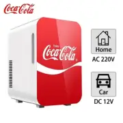 6L Mini Refrigerator Portable Coca-Cola Multifunction Refrigerator Warmer Cooler