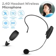 2.4G Wireless Microphone Headset Mic System Detachable For Teach Outdoor Speech
