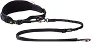 Rogz Airtech Sport Dog Belt and Lead, Nightsky Black, Small/Medium