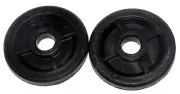 Jandy 3136 Lot of 2 Side Wheel for Jandy Ray-Vac/ Ray-Vac/DM Pool Cleaner, Black
