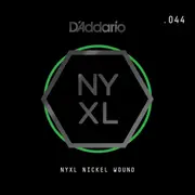 D'Addario NYXL Nickel Wound Electric Guitar Single String, .044