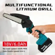New Makita 18V 4 inch Cordless Chainsaw For Woodworking With Small Handheld Tool