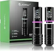 JCONLY Epoch R4 Tattoo Pen Machine - Smart LED Touch Screen, 360° Rotating Battery, 3 Stroke Lengths (3.5mm/4.2mm/5.0mm), 3 Modes for Lining/Shading, 1800mAh Long-Lasting Battery（3.5mm）