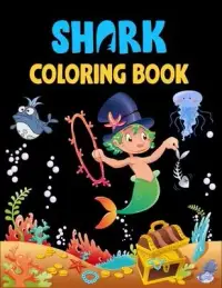 在飛比找博客來優惠-Shark Coloring Book: Cute Shar