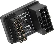 GPU Performance Adapter 180 -Greos -Angage from 16p to 16p Male in Female Connection for Desktop Computers, Aluminum Alloy, Plug -y -Play for Graphics Enthusiasts (PH316 Black)