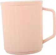 Toothbrush Cup Toothbrush Holders Travel Coffee Cups Bath Cup Bath Pourer for Toothbrush Mug Travel Tooth Mug Tooth Brush Cup Bath Pitcher Pp Pink re-usable