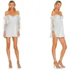 NWT House of Harlow x REVOLVE Burna Mini Dress Size Medium Nicole Sofia Richie