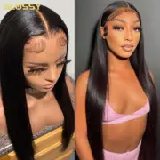 100% Hd Lace Frontal Glueless Lace Front Human Hair Wigs For Women Straight Lace