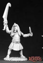 Dark Heaven Legends Reaper 02625 AKBETH, HEROIC PHARAOH HUMAN SORCERER