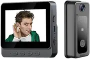 Wireless Bluetooth Video Doorbell Camera, HD 1080P, 8MP, 170° Wide Angle, Two-Way Audio, Voice Recorder, Easy Install