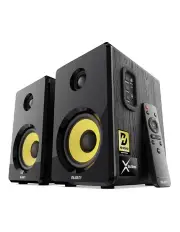 [Majority] D40X Bookshelf Speakers in Black