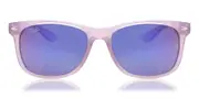 Ray-Ban Kids RJ9052SF Junior New Wayfarer Kids Asian Fit 7147B1 Kids' Sunglasses Purple Size 50