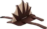 MERRYHAPY Felt Lizard Harness Fashionable Outfit for Bearded Dragon Pet Decor Reptile Tank Accessory