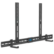 Soundbar Mount Sound Bar TV Bracket with Holes/Without Holes, Non-Slip Base H...