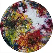 Slipmat Slip Mat Scratch Pad Felt for any 12" LP DJ Vinyl Turntable Record Player Custom Graphical - Painting 9