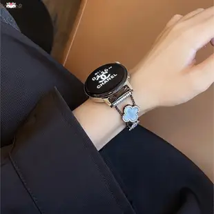 四葉草金屬鏈條手錶帶 小米 watch s1/s2 22MM錶帶 小米s1 active 錶帶 創意手錶帶