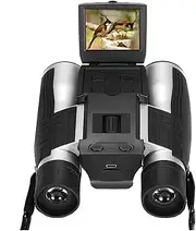 High Power LCD Display Digital Camera Binoculars 12x32 5MP Video Photo Recorder Digital Camera Telescope for Watching Bird, Footb