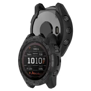 【半包保護殼】適用 Garmin Tactix 7 AMOLED Edition 鎧甲錶殼 防摔 邊框 軟殼