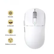 New White Wireless Gaming Esports Mouse 55g PAM3395 Computer Mice For Laptop PC
