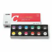 SHINHAN Professional Colorist Poster Color Paint 40ml Jar 12 Color Set
