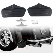 Pair Rear Mud Flaps Fender Guard For Harley Trike Tri Glide FLHTCUTG 2011-2023