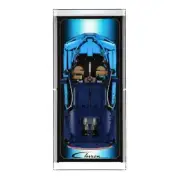 PLEXICO Wall Mounted Display Case For LEGO 42083 Bugatti Chiron
