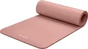 Retrospec Solana Yoga Mat 1/2 Thick W/Nylon Strap For Men And Women - Non Slip